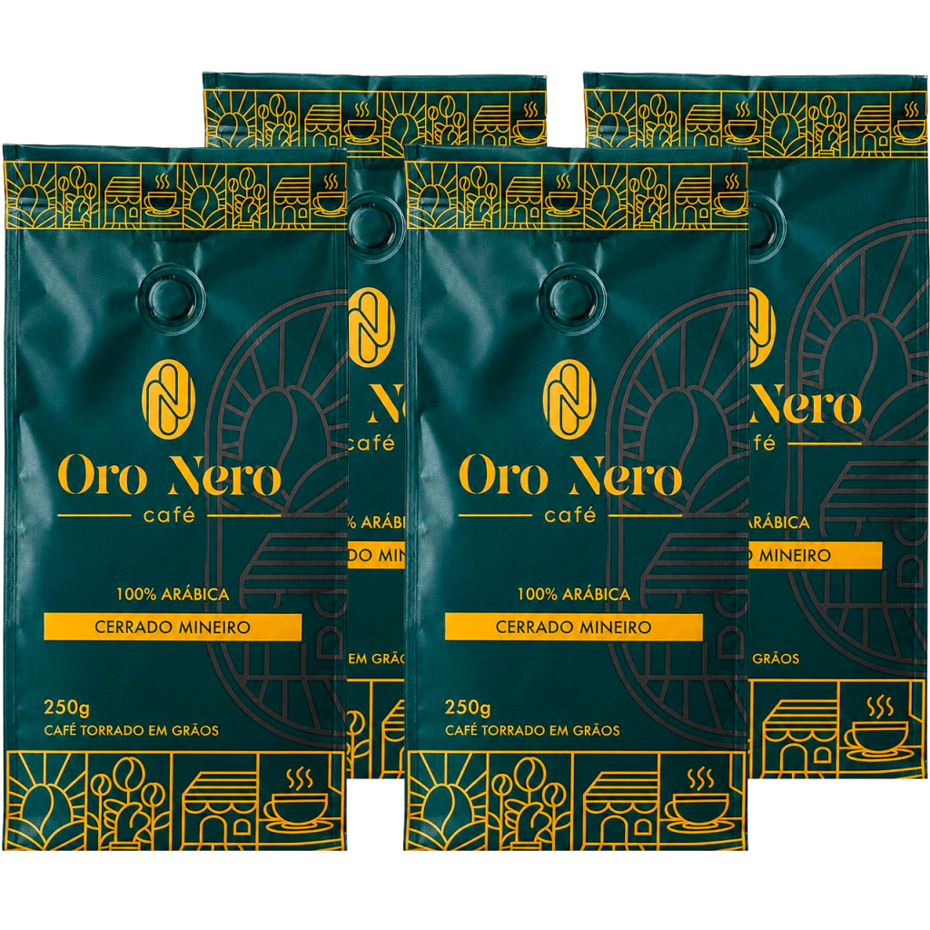 Café Oro Nero em grãos 1KG